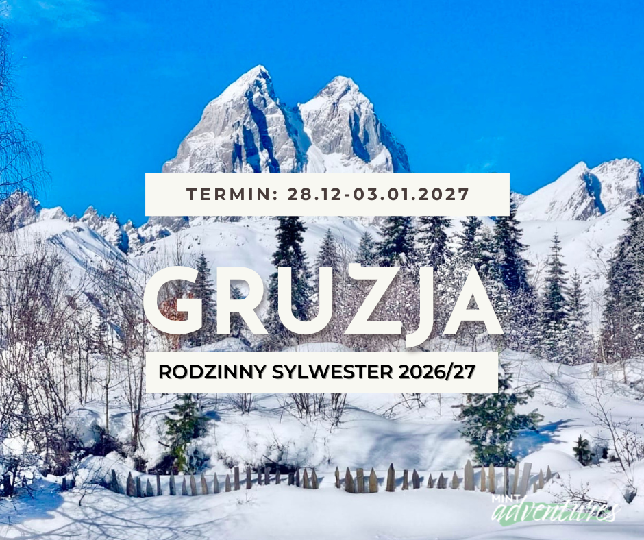 Rodzinny sylwester w zimowej Gruzji
